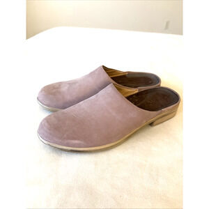 Naot Shoes Women's 7 Lodos Pink Nubuck Mules Leather Comfort
